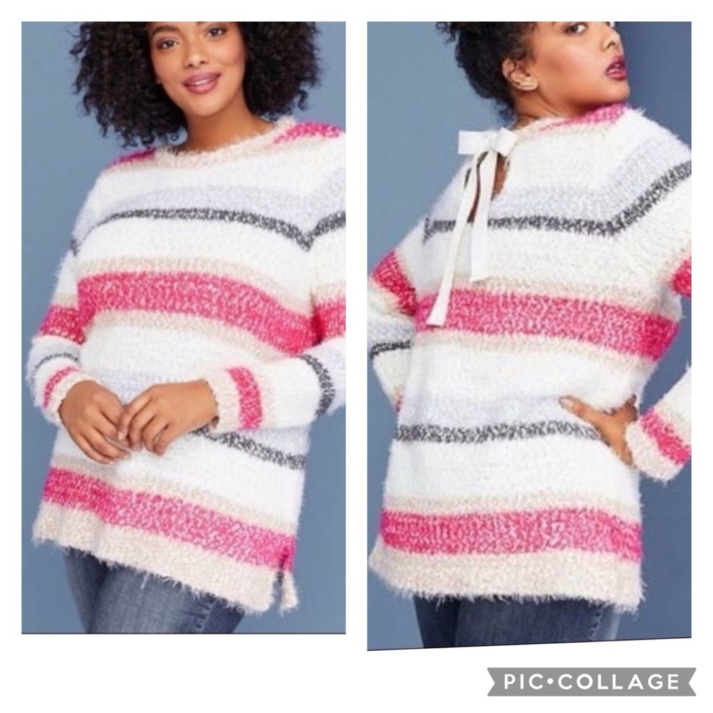 Lane Bryant Striped Sweater Sz 14/16